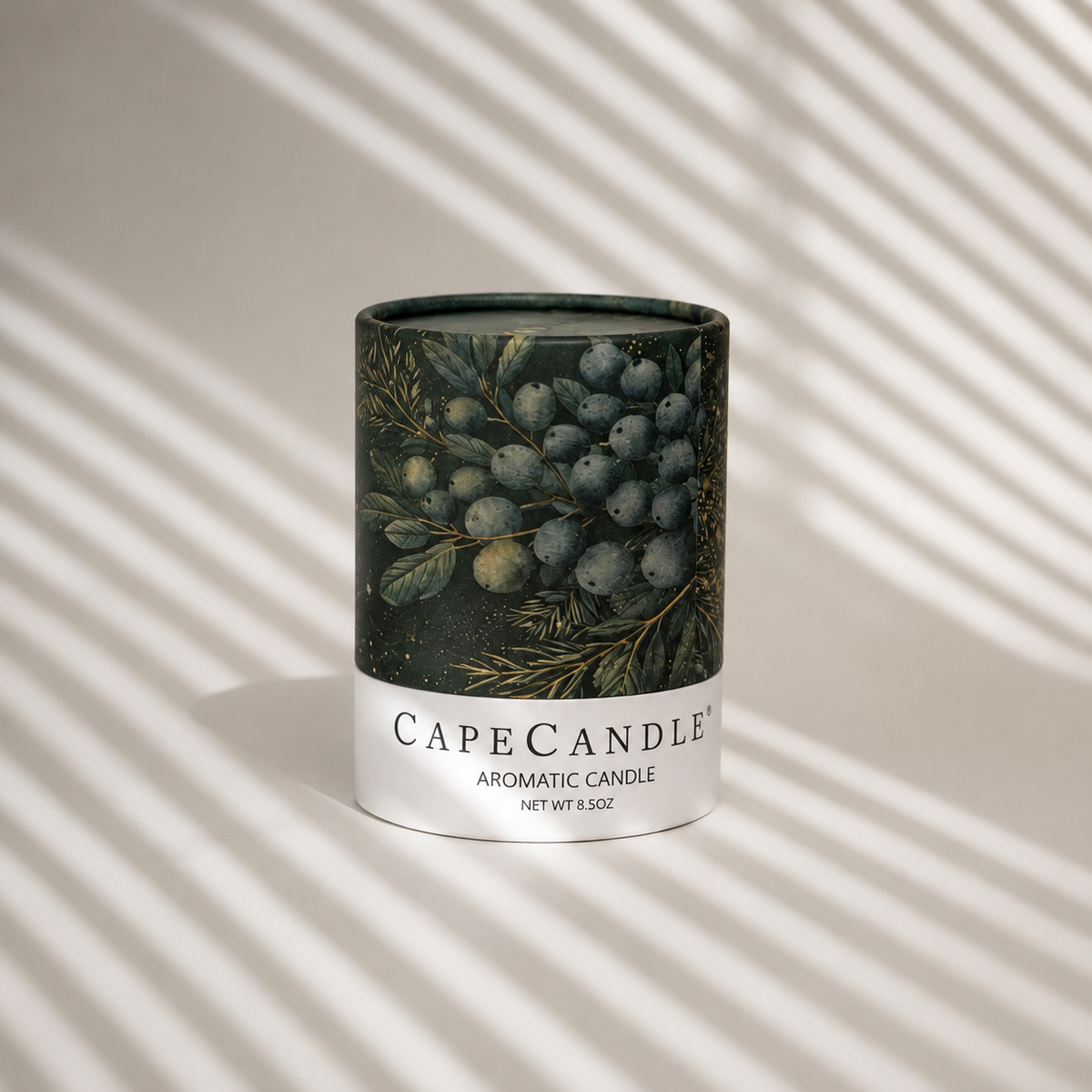 Bayberry Scented 8.5 oz Jar Candle by Cape Candle (Box of 6)