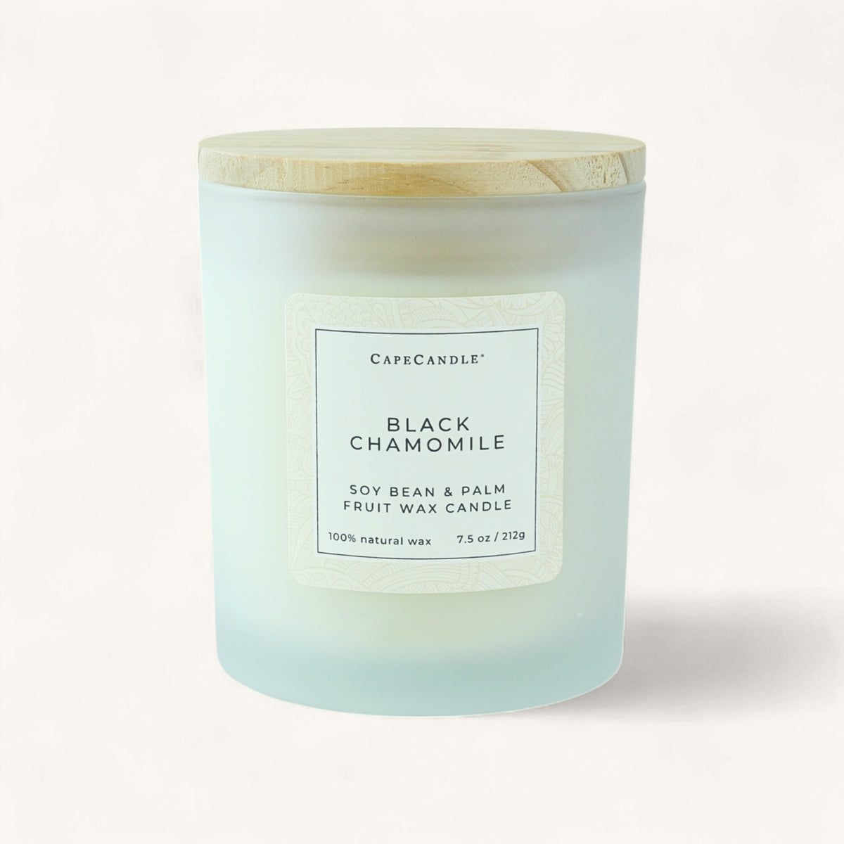 Black Chamomile Small Batch Poured Candle