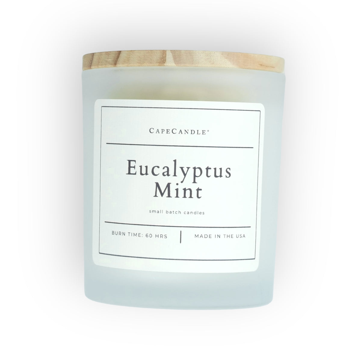 Eucalyptus Mint Small Batch Poured Candle