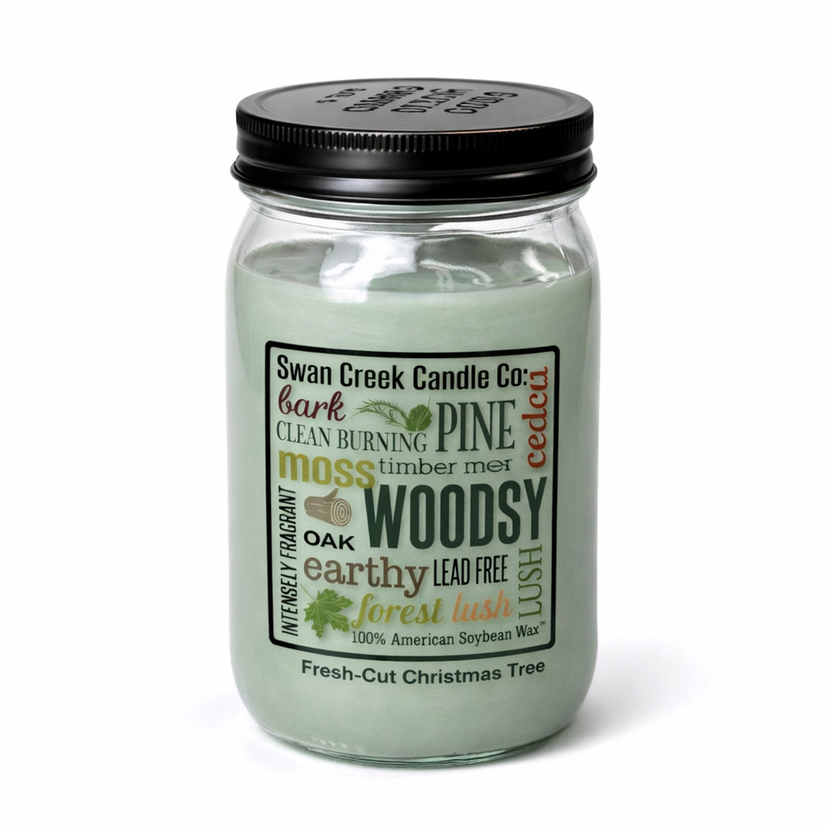 Swan Creek Pantry Jar - Fresh-Cut Christmas Tree