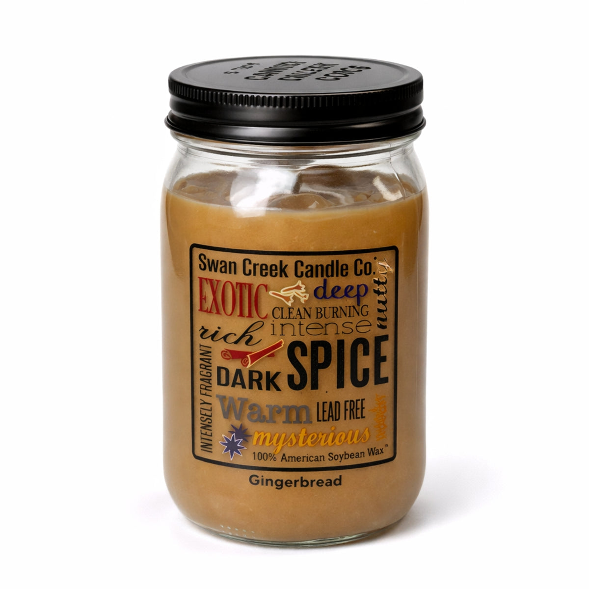 Swan Creek Pantry Jar - Gingerbread