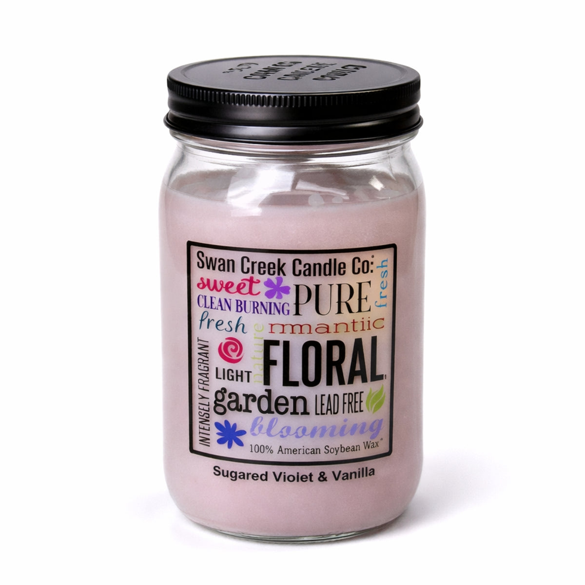 Swan Creek Pantry Jar - Sugared Violet & Vanilla