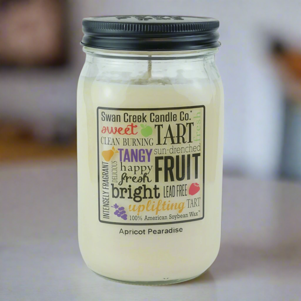 Apricot Pearadise Pantry Jar Soy Candle
