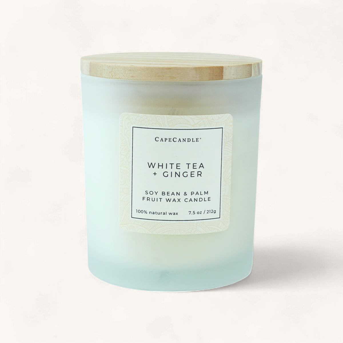 White Tea & Ginger Small Batch Poured Candle