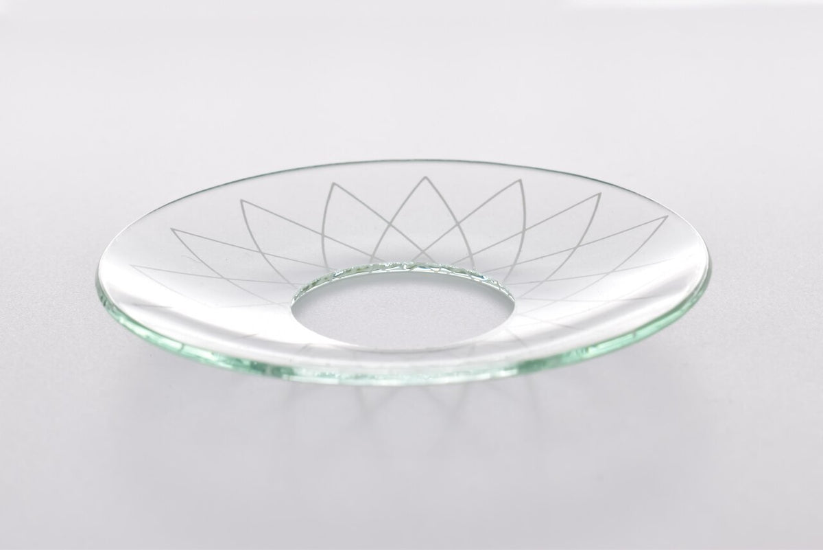 Bobeche - SET OF 2 Universe Single Glass 2.75 Inch