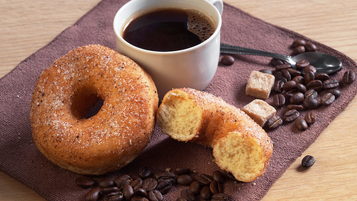 Cinnamon Donuts & Coffee