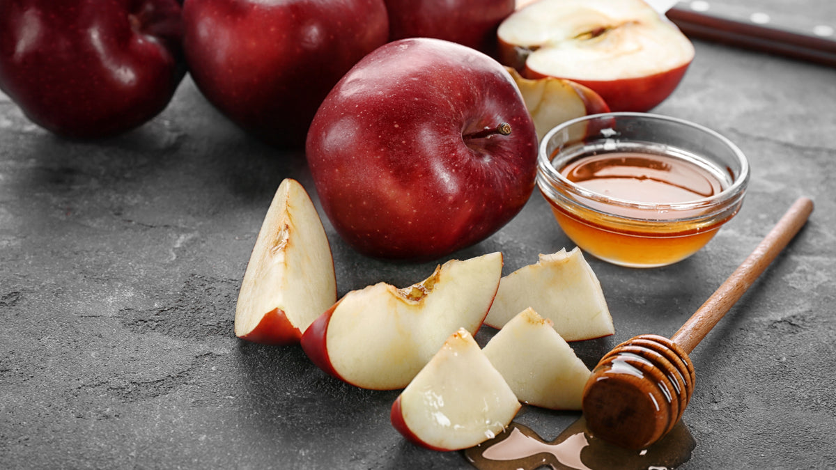 Honey Soaked Apples