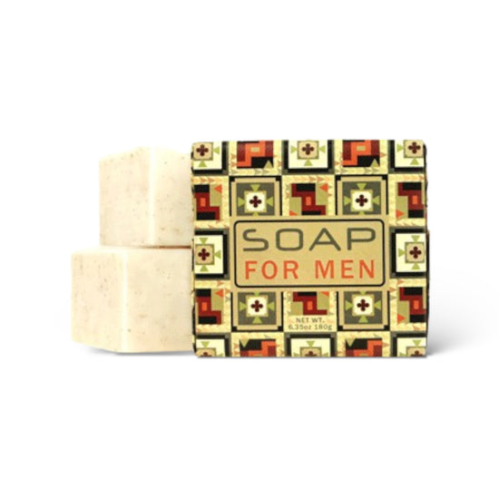For Men Exfoliating Shea Butter Spa Soap by Greenwich Bay Trading Co.