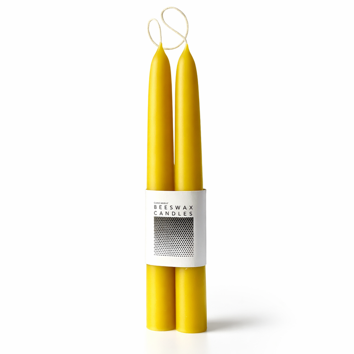 Hand Dipped Beeswax Tapers