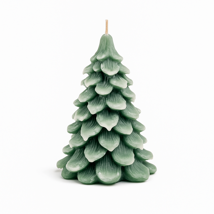 The Christmas Tree Candle - Made With 100% Beeswax