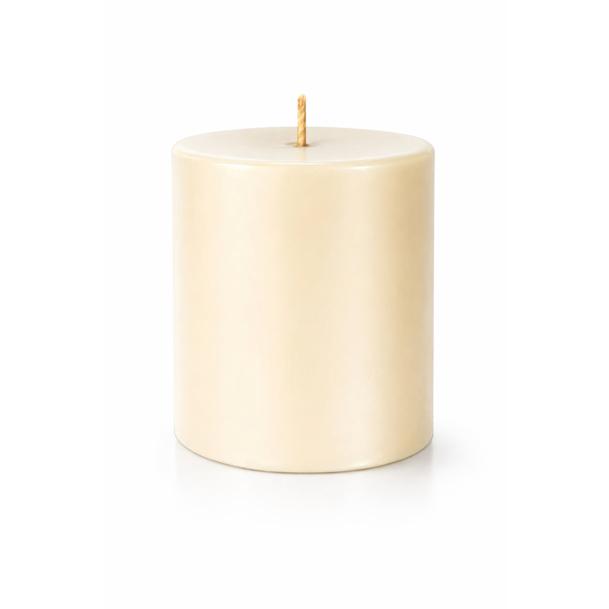 3x3 Pillar Candle - Ivory