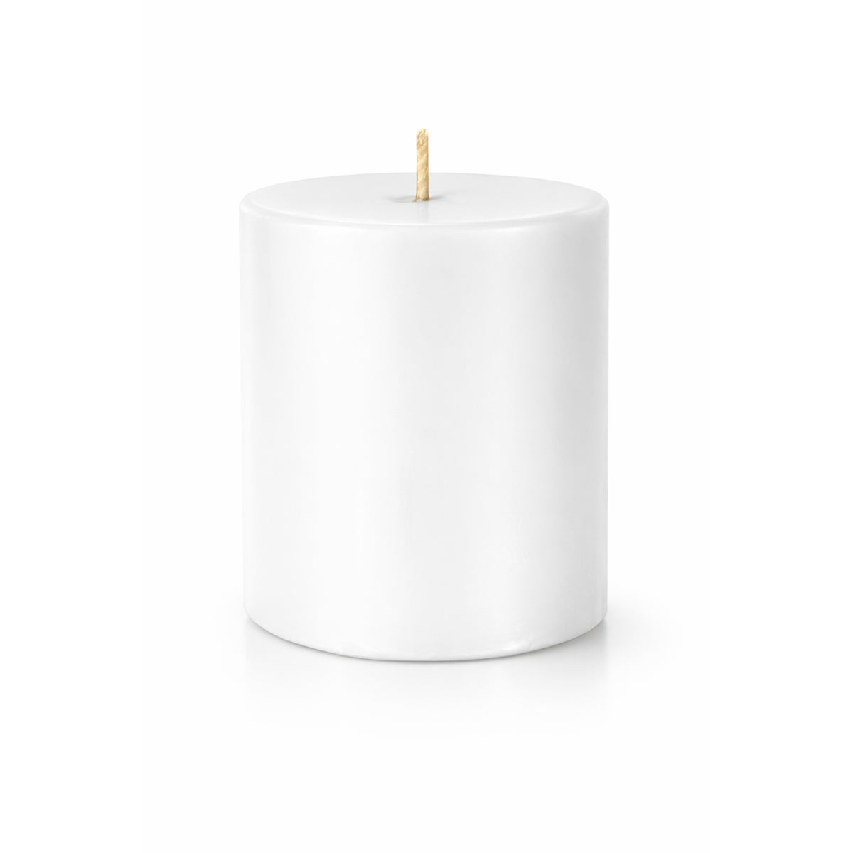3x3 Pillar Candle - White