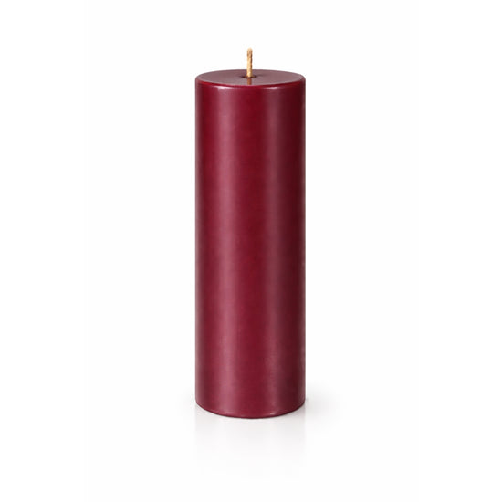3x9 Pillar Candle - Cranberry