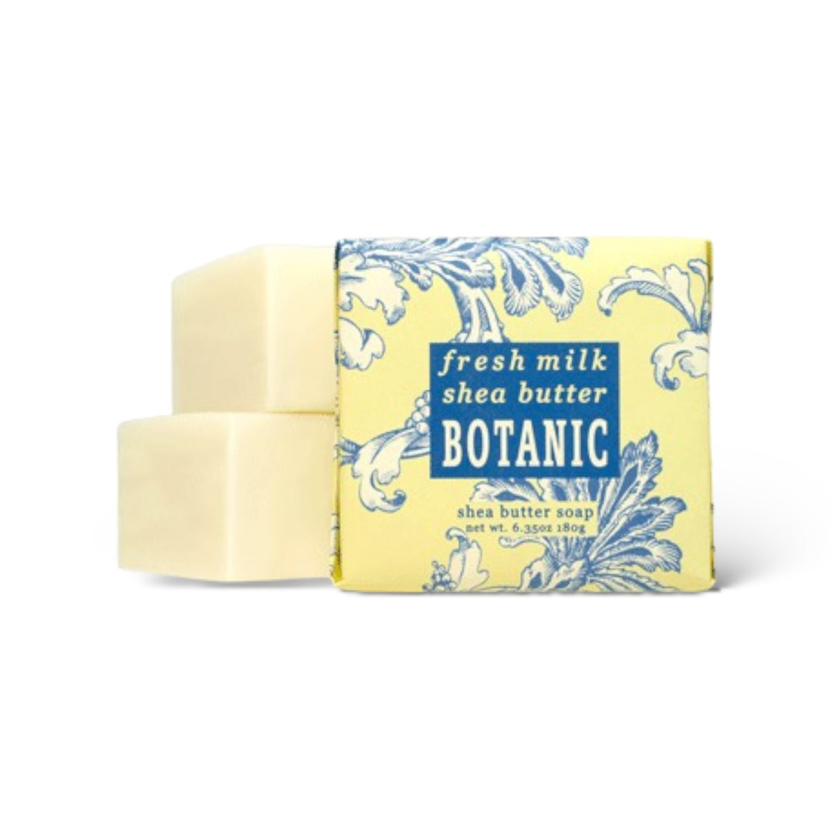 Fresh Milk Shea Butter Botanic Shea Butter Soap by Greenwich Bay Trading Co.