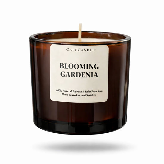 Blooming Gardenia Amber Jar Candle