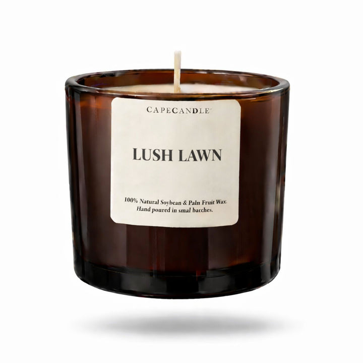 Lush Lawn Amber Jar Candle