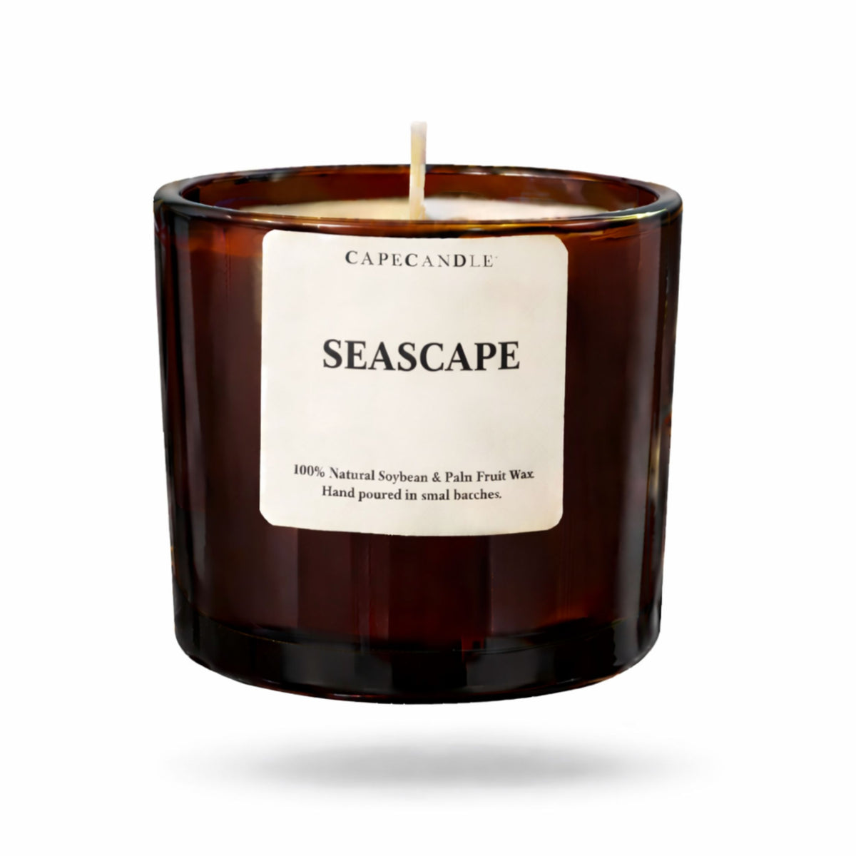 Seascape Amber Jar Candle