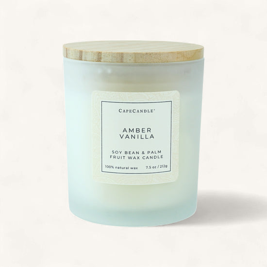 Amber Vanilla Small Batch Poured Candle