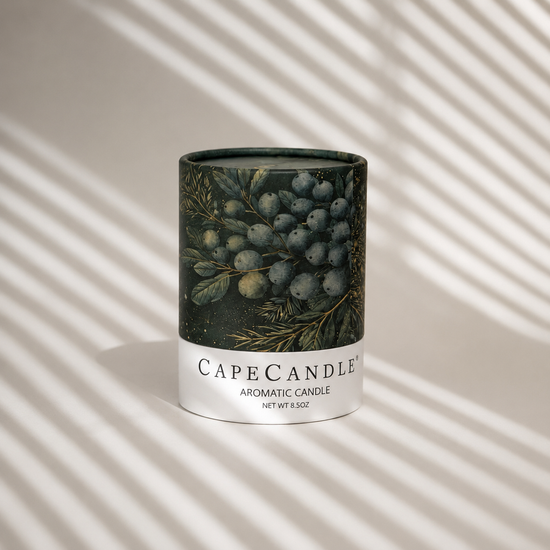 Bayberry Scented 8.5 oz Jar Candle by Cape Candle (Box of 6)