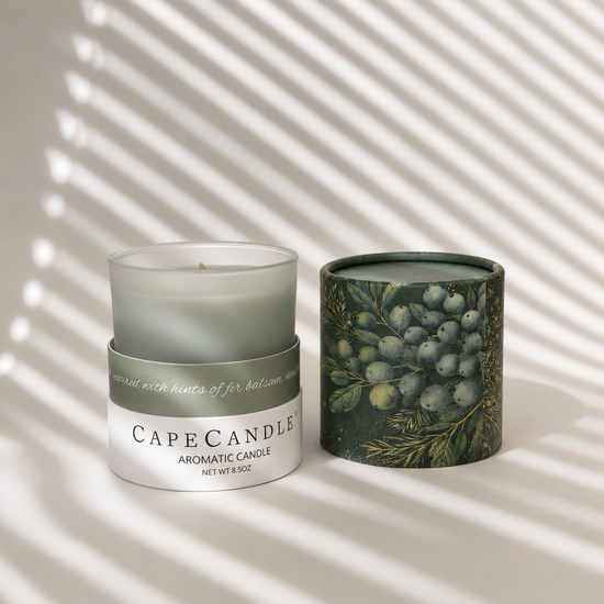 Bayberry Scented 8.5 oz Jar Candle By Cape Candle