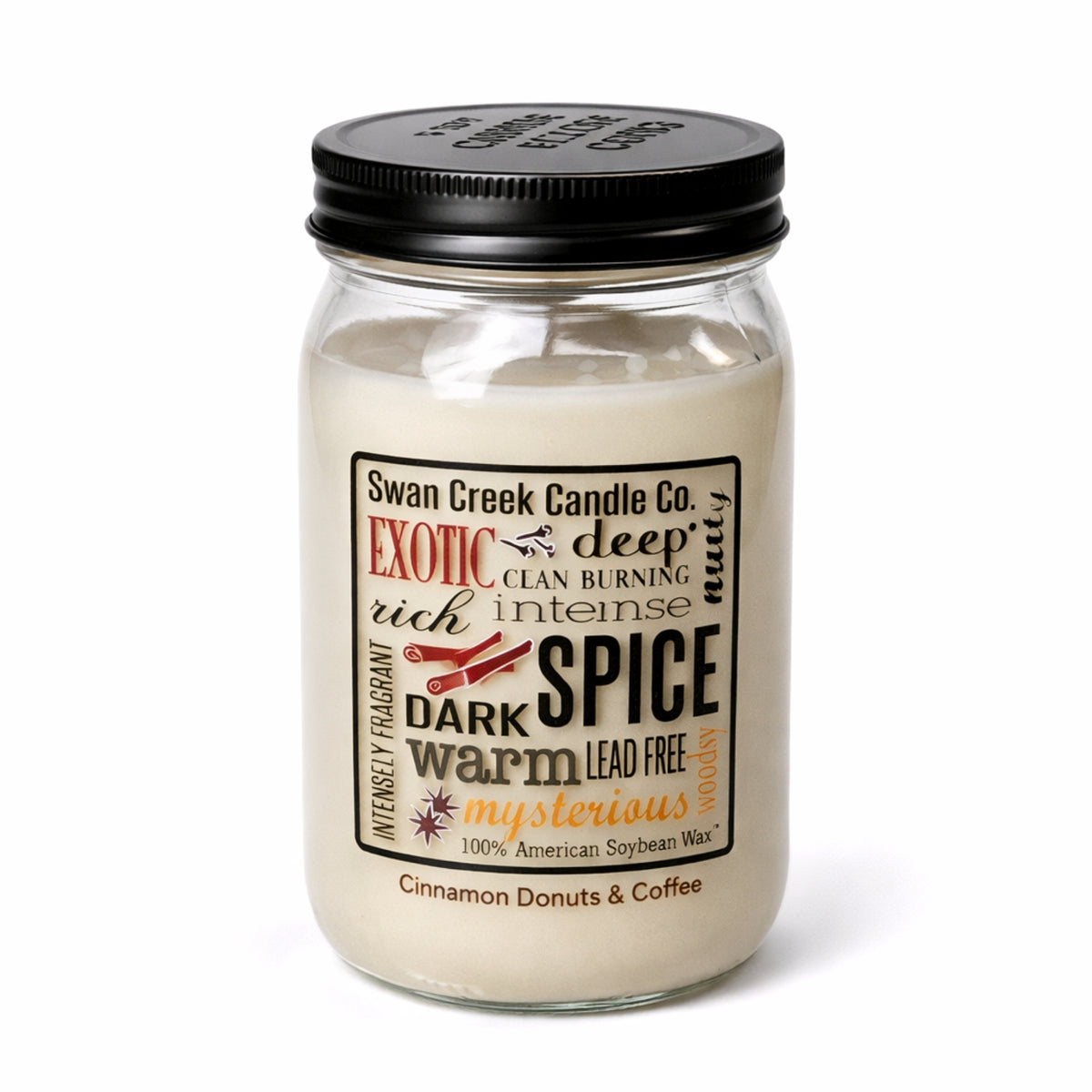 Swan Creek Pantry Jar - Cinnamon Donuts & Coffee