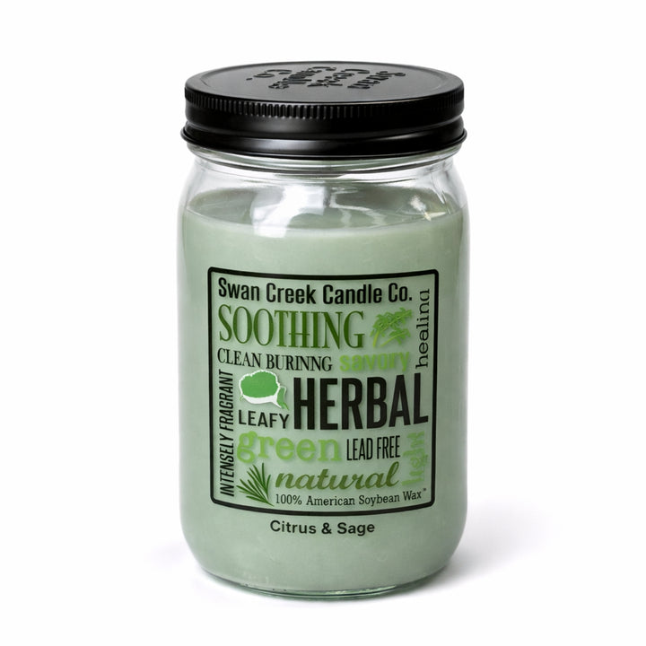 Swan Creek Pantry Jar - Citrus & Sage