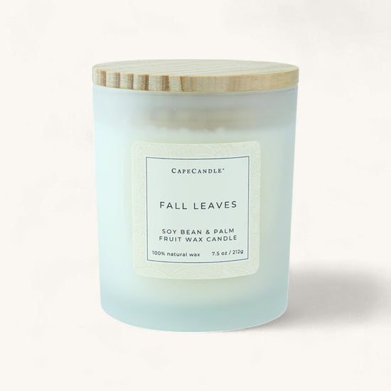 Fall Leaves Small Batch Poured Candle