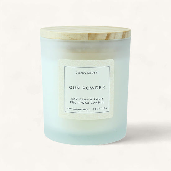 Gunpowder Small Batch Poured Candle
