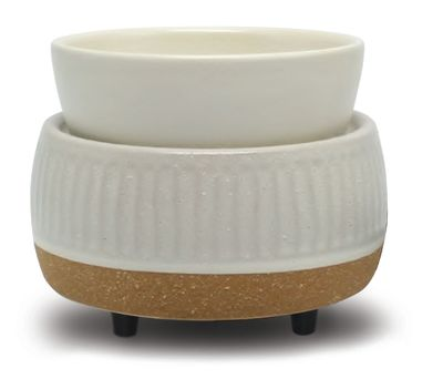 Ivory Natural - Wax Warmer for Scented Wax Melts
