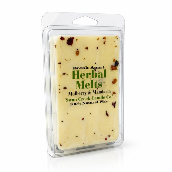 Herbal melts packaging with visible text on a white background