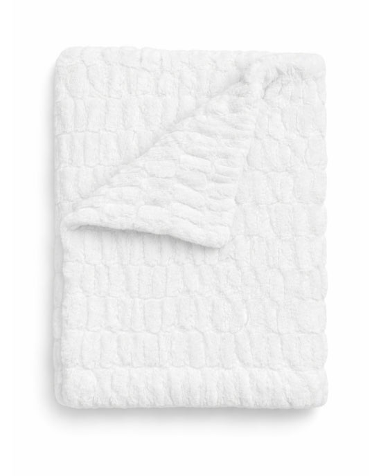 Cape Home Cloud Throw Blanket - Pure White