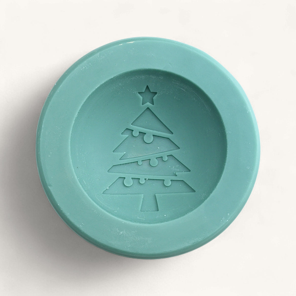 Christmas tree design on a white background