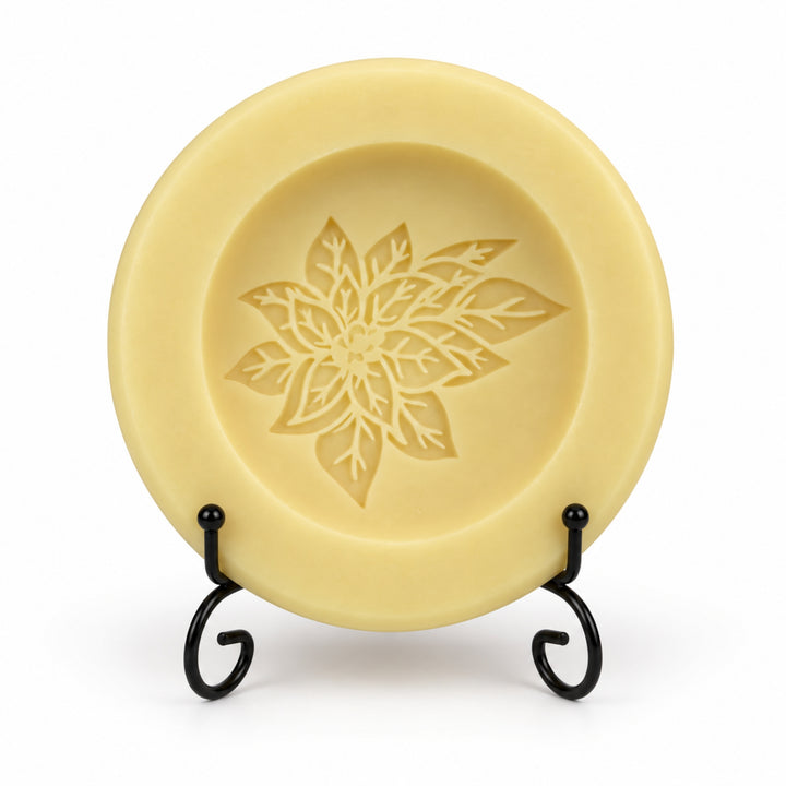 Silent Night 7" Scented Vessel - Poinsettia