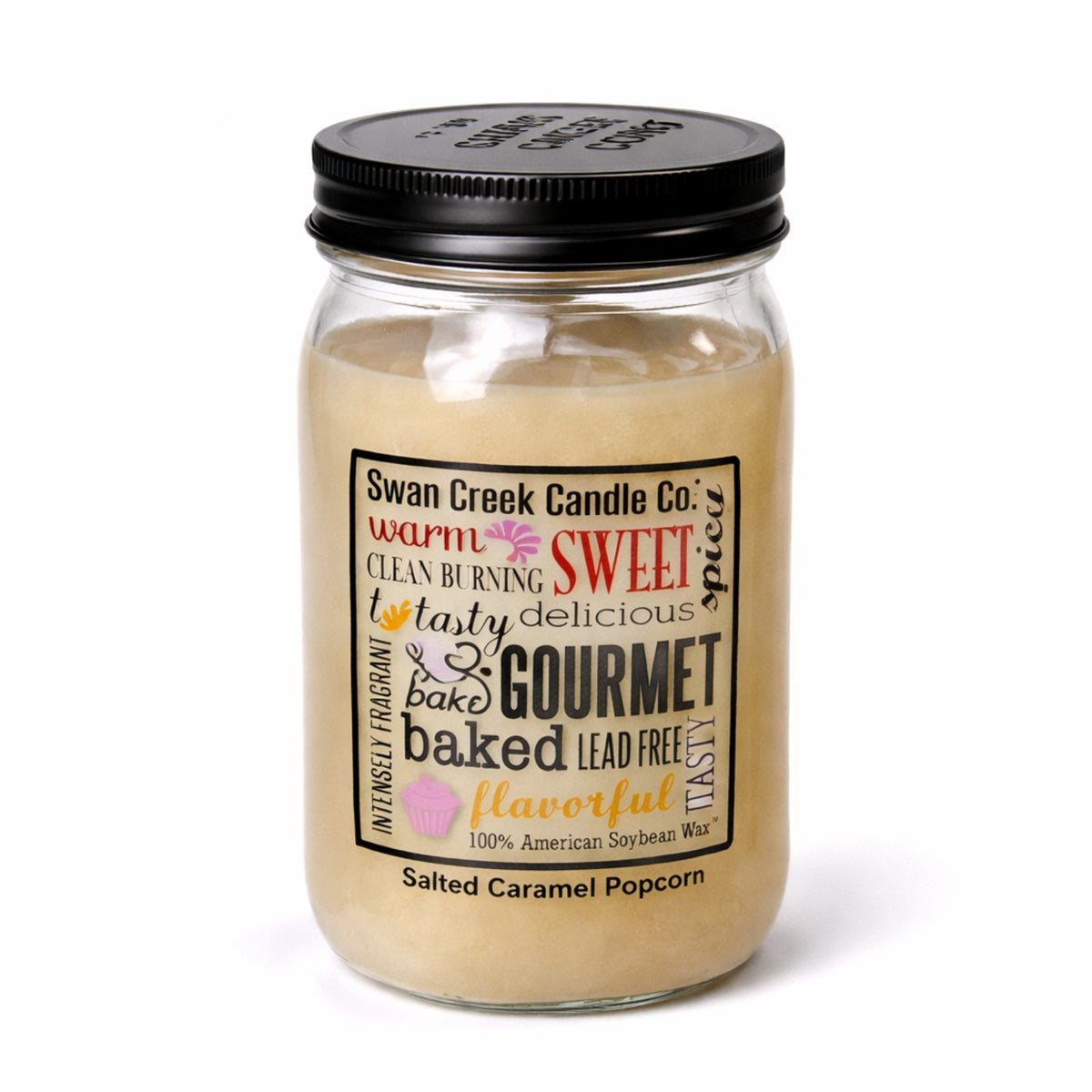 Swan Creek Pantry Jar - Salted Caramel Popcorn