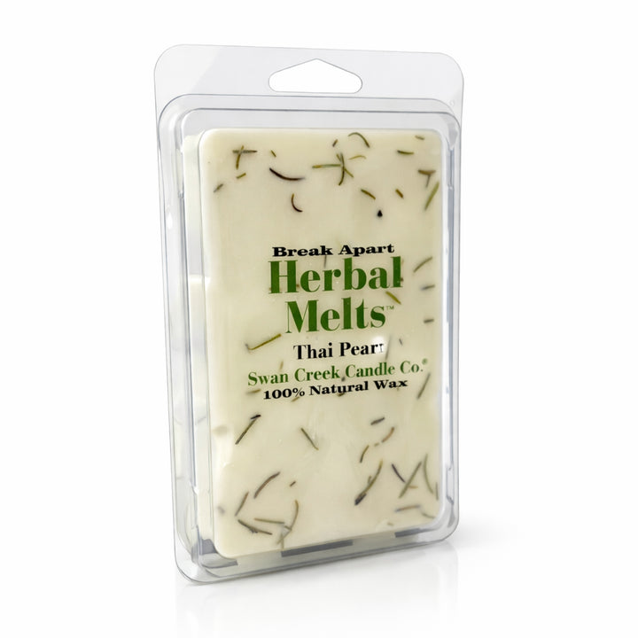 Herbal melts packaging with visible text on a white background