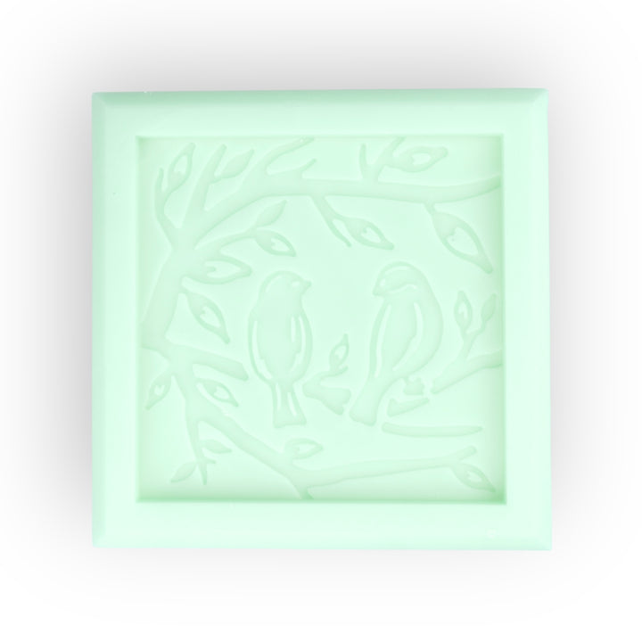 Blooming Gardenia Fragrance Square - Birds