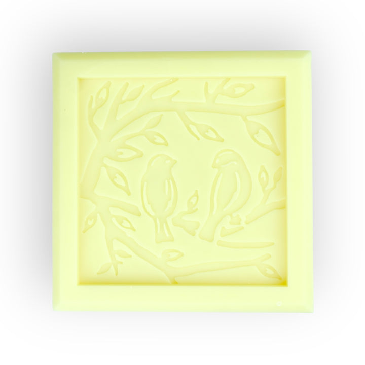 Lemon Vanilla Sugar Fragrance Square - Birds