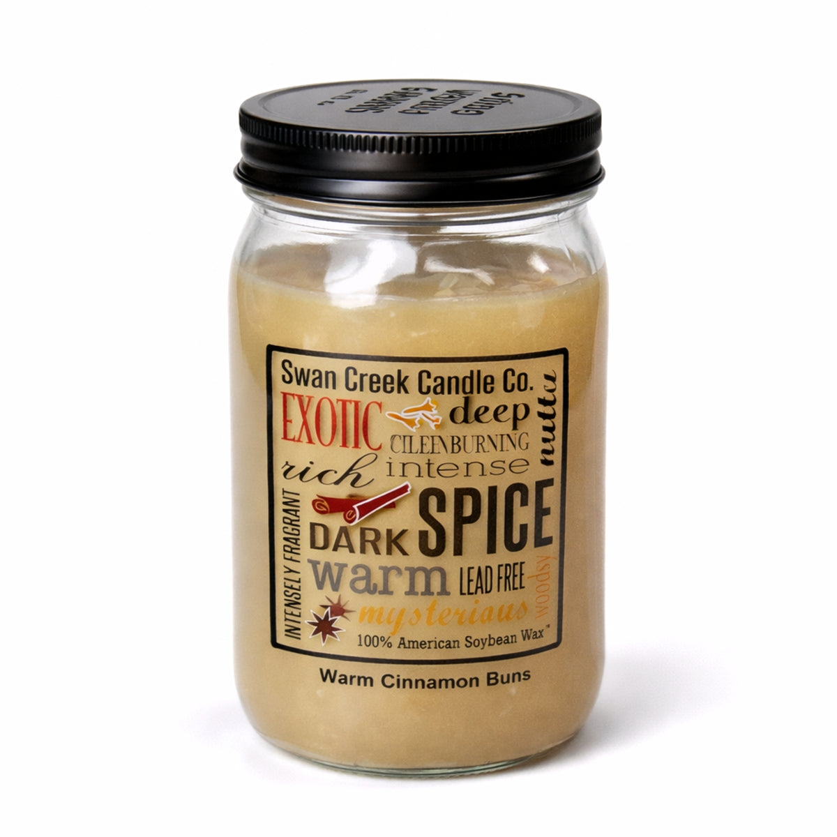 Swan Creek Pantry Jar - Warm Cinnamon Buns