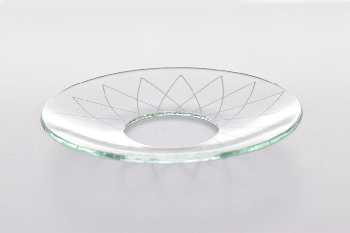 Bobeche - SET OF 2 Universe Single Glass 2.75 Inch