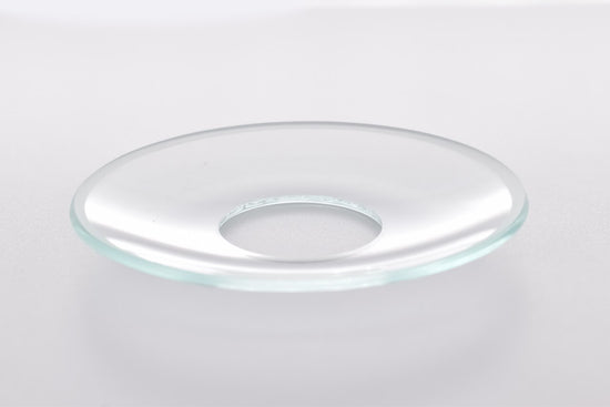 Bobeche - SET OF 2 Frosted Edge Glass 2.75 Inch