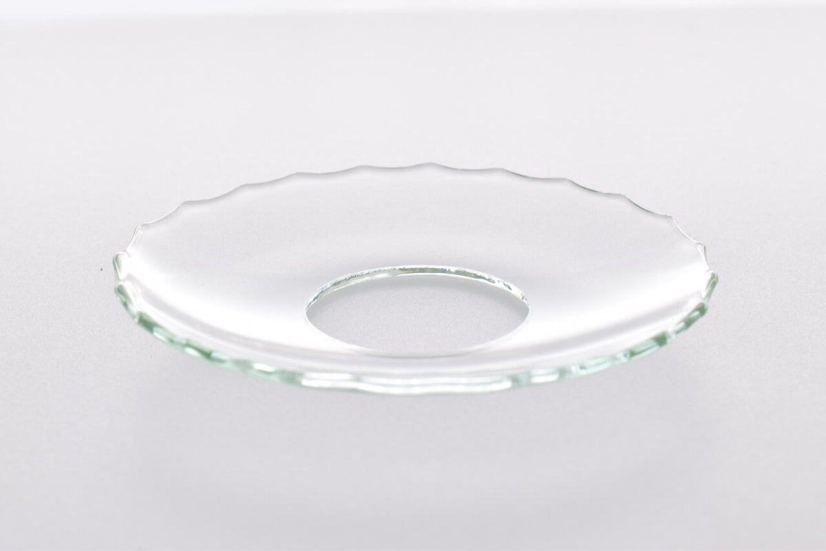 Bobeche - SET OF 2 Edged Glass 2.75 Inch