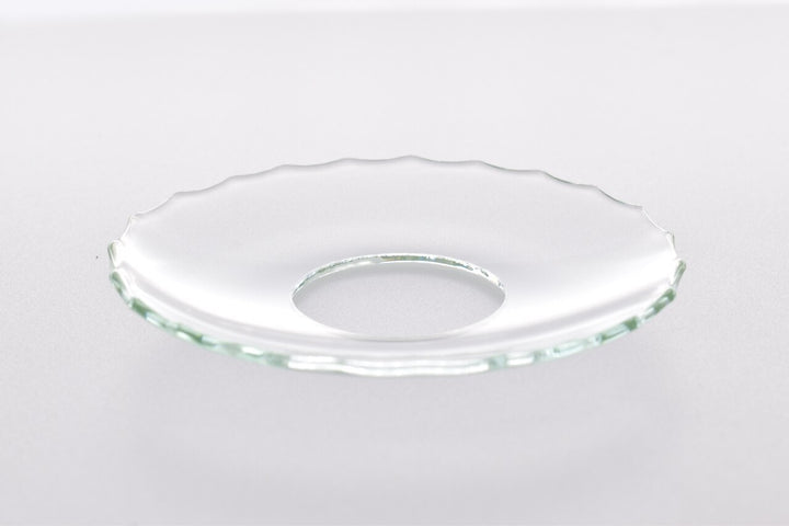 Bobeche - SET OF 2 Edged Glass 2.75 Inch