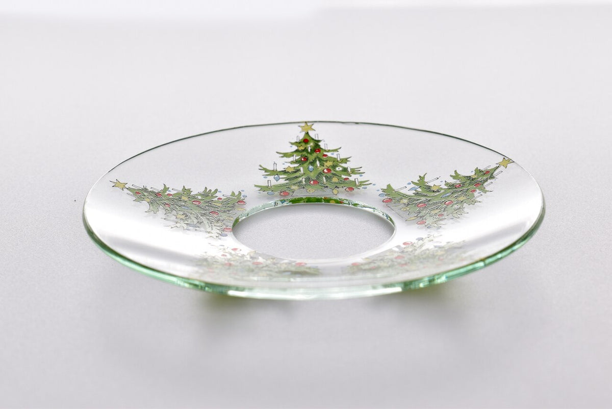 Bobeche - SET OF 2 Holiday Tree Glass 2.75 Inch