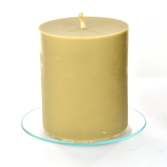 Plate Candle Holder - Crystal (Round)
