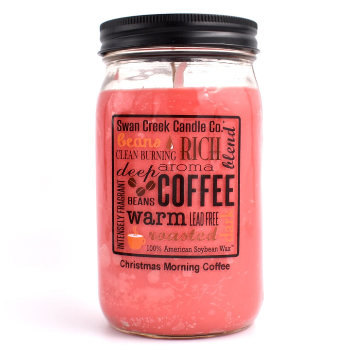 Christmas Morning Coffee 24oz Pantry Jar by Swan Creek Candle