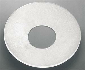 Bobeche - SET OF 2 Frosted Plain Glass 2.75 Inch